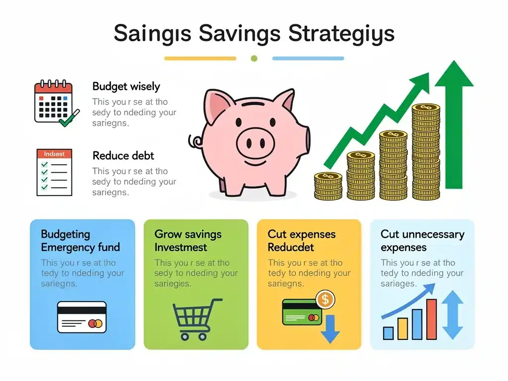 Infographic showing financial benefits and savings strategies for 2026.