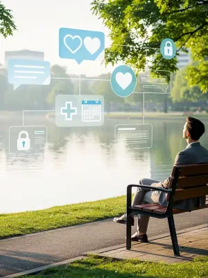 Individual finding peace through accessible 2026 mental health benefits