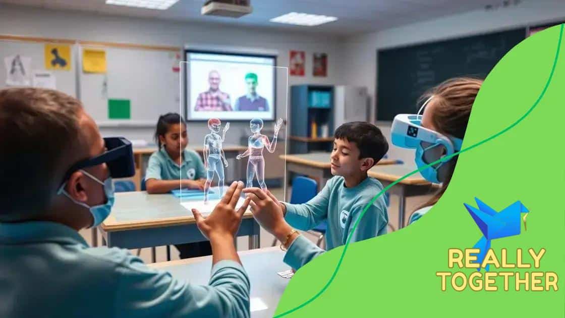 The role of augmented reality in enhancing education