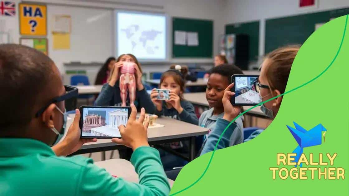 Real-world examples of AR in classrooms