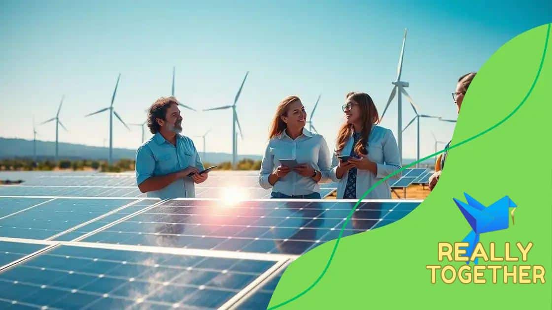 Financial opportunities in renewable sectors