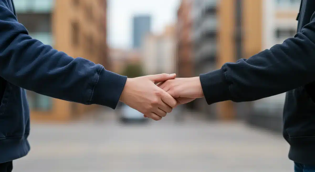 Gestos de apoyo emocional en relaciones interpersonales de jóvenes.