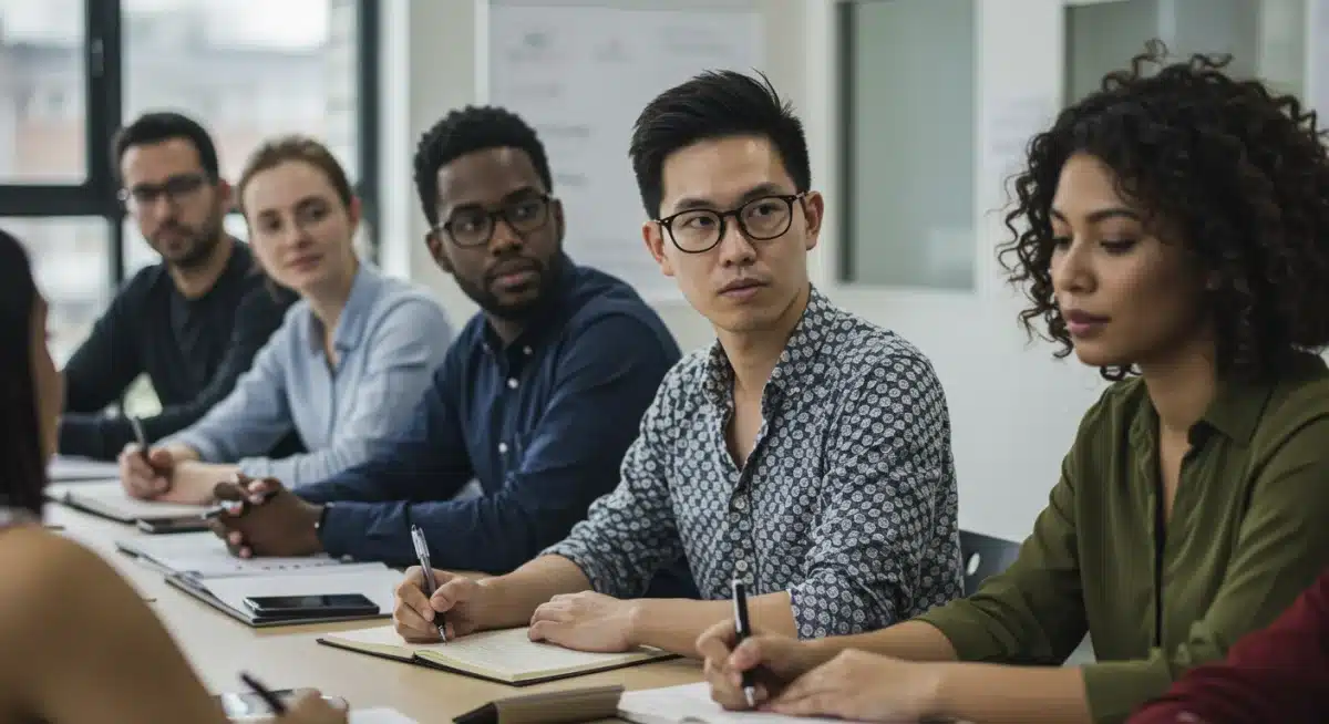 Grupo de profesionales formándose en nuevas certificaciones de coaching relacional en España.